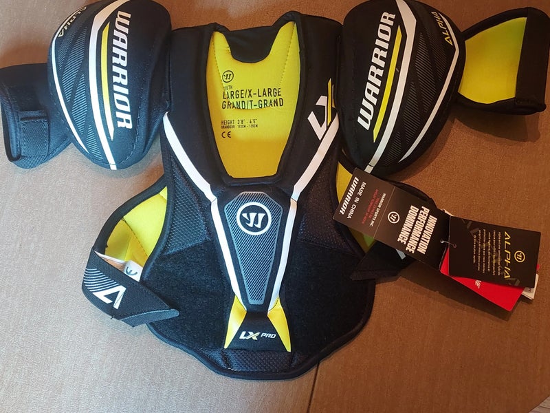 Large/Extra Large Youth Warrior ALPHA LX PRO Shoulder Pads (New)