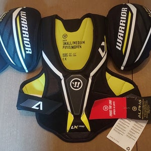 Small / Medium Youth Warrior ALPHA LX PRO Shoulder Pads (New)