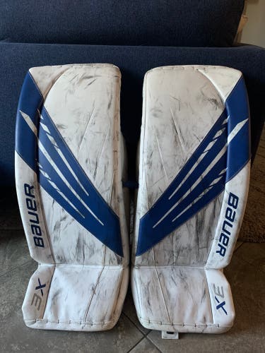 XS  Bauer Vapor 3X Goalie Leg Pads (Used)