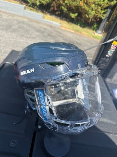 Small Bauer Hyperlite Helmet  With Consent 3 Shield