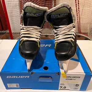 Bauer GSX Hockey Goalie Skates Regular Width  7 (Used)