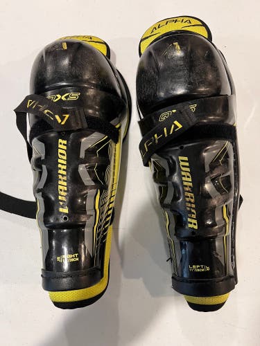 Junior Warrior Alpha QX5 11" Shin Pads (Used)