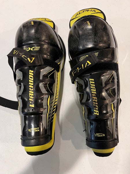 Junior Warrior Alpha QX5 11" Shin Pads (Used)