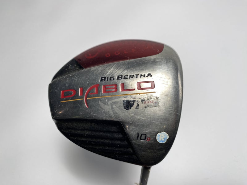 Callaway Big Bertha Diablo Driver 10* Aldila DVS 65g Regular Graphite Mens RH
