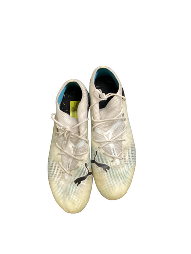 Used Puma Soccer Cleats White Senior 11 11613-S000165637