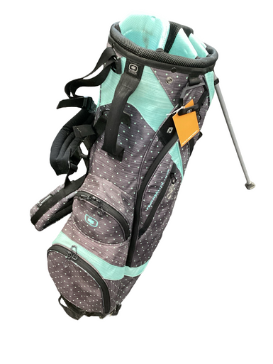 Used Ogio FEATHERLITE LUXE Womens Stand Bag Grey 11613-S000165595