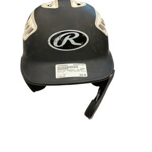 Used Rawlings BASEBALL HELMET Batting Helmet No Mask Black LG 11884-S000050642