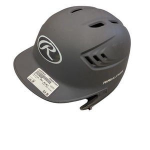 Used Rawlings GREY HELMET Batting Helmet No Mask Grey SM 11884-S000050632