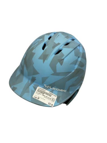 Used BoomBah CAROLINA BLUE HELMET Batting Helmet No Mask Carolina Blue SM 11884-S000050630