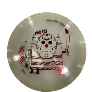 Used Lone Star Disc MAD CAT Disc Golf Driver White 11884-S000050589
