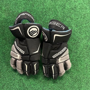 Black Maverik Charger Lacrosse Gloves | XS 9" (Used)