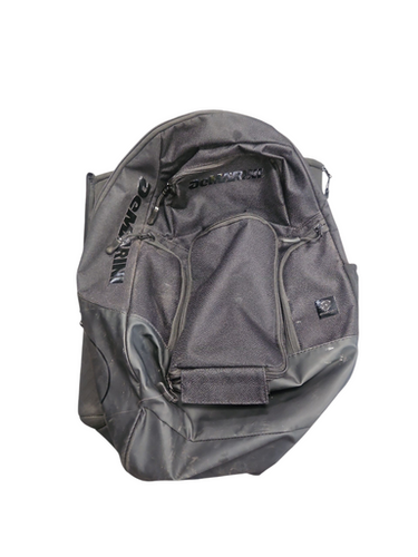 Used Demarini ALL BLACK CARRY BAG BB/SB Player Carry Bag Black 11850-S000021164