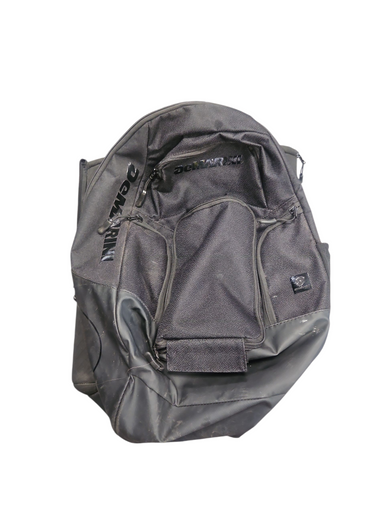 Used Demarini ALL BLACK CARRY BAG BB/SB Player Carry Bag Black 11850-S000021164