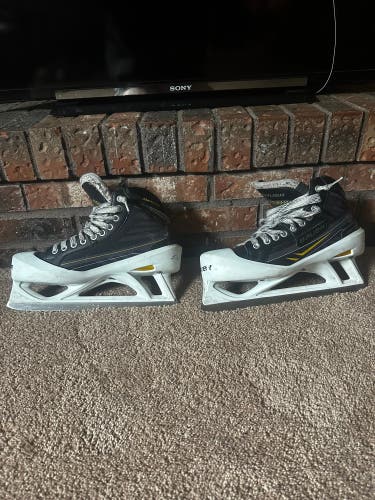 Bauer Supreme One.7 Hockey Goalie Skates Regular Width  8.5 (Used)