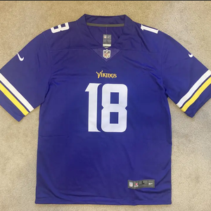 NEW - Mens Stitched Nike NFL Jersey - Justin Jefferson - Vikings - S-XL