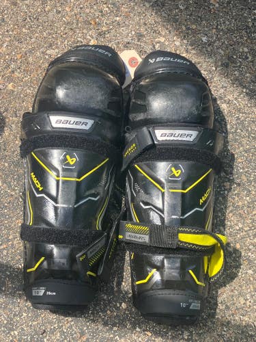 Junior Bauer Mach Shin Pads 10" (Used)