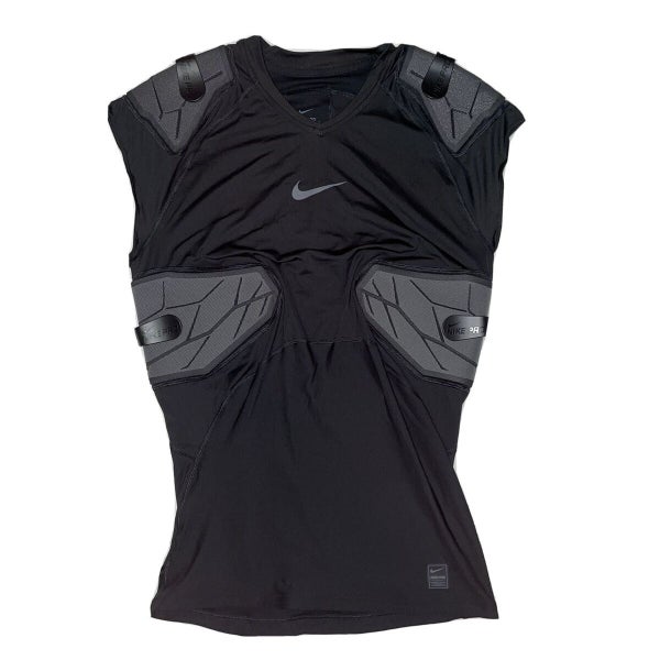 Size 3XL Nike Pro Combat HyperStrong 4 Pad Compression Football Shirt AQ0759-010