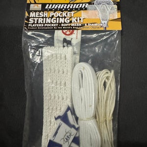 Warrior 6 Diamond mesh pocket stringing kit (New)
