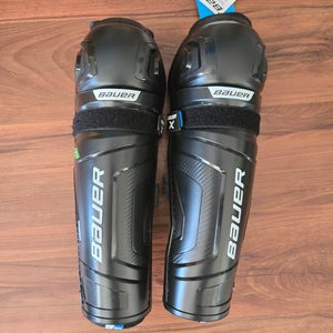 Junior Bauer X 12" Shin Pads (New)
