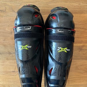 Senior Bauer Vapor 2X Pro 14" Shin Pads  (Used)