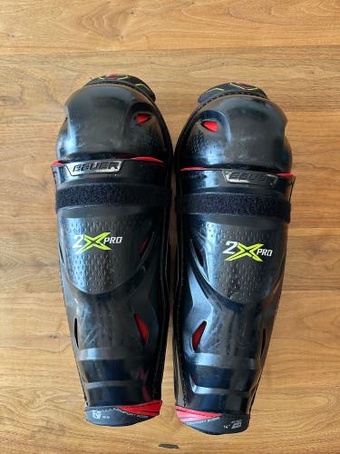 Senior Bauer Vapor 2X Pro 14" Shin Pads  (Used)