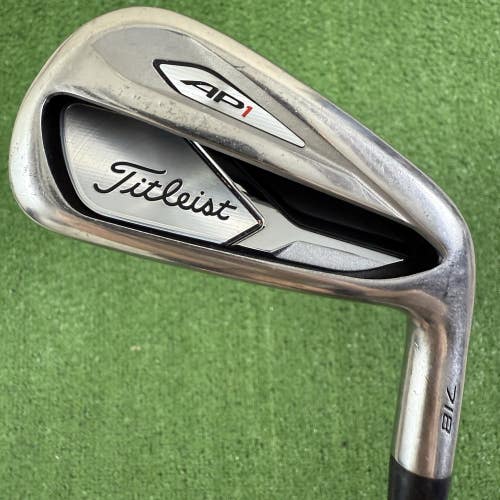 Titleist AP1 718 6 Iron True Temper AMT Red R300 Regular Flex Steel 37.5 RH