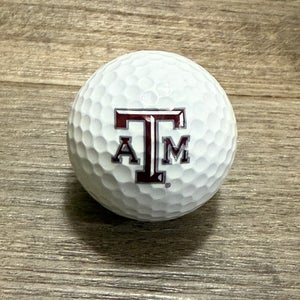One (1) Texas A&M Aggies Logo Golf Ball