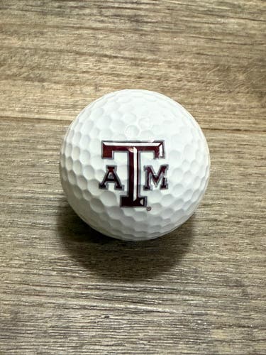 One (1) Texas A&M Aggies Logo Golf Ball