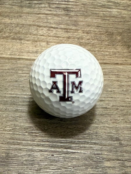 One (1) Texas A&M Aggies Logo Golf Ball