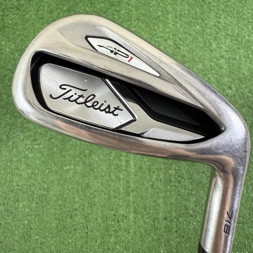 Titleist AP1 718 9 Iron True Temper AMT Red R300 Regular Flex Steel 36 RH