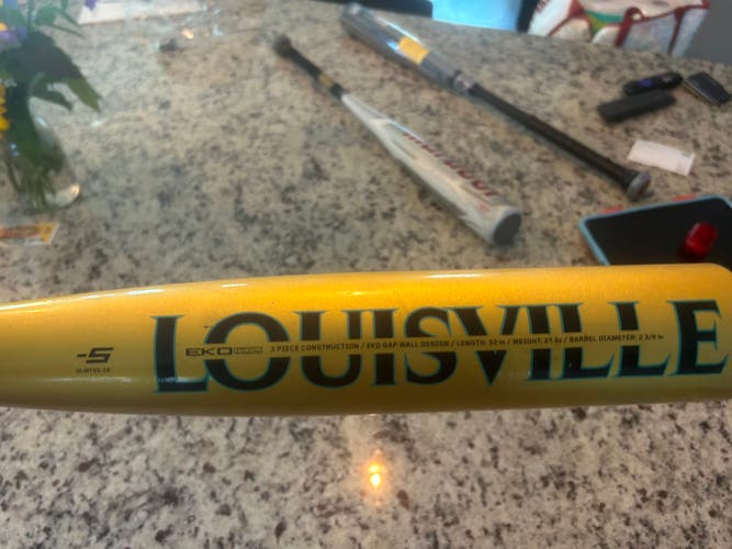 2024 Louisville Slugger Meta Composite USSSA Certified Bat (-5) 27 oz 32" (Used)