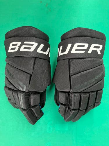Black Senior Bauer Bauer X Gloves 14" (Used)