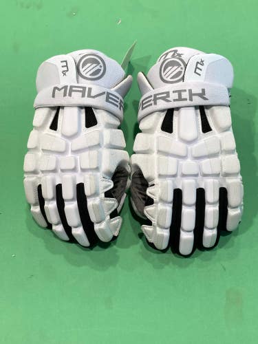 Used Maverik MX Lacrosse Gloves 12"