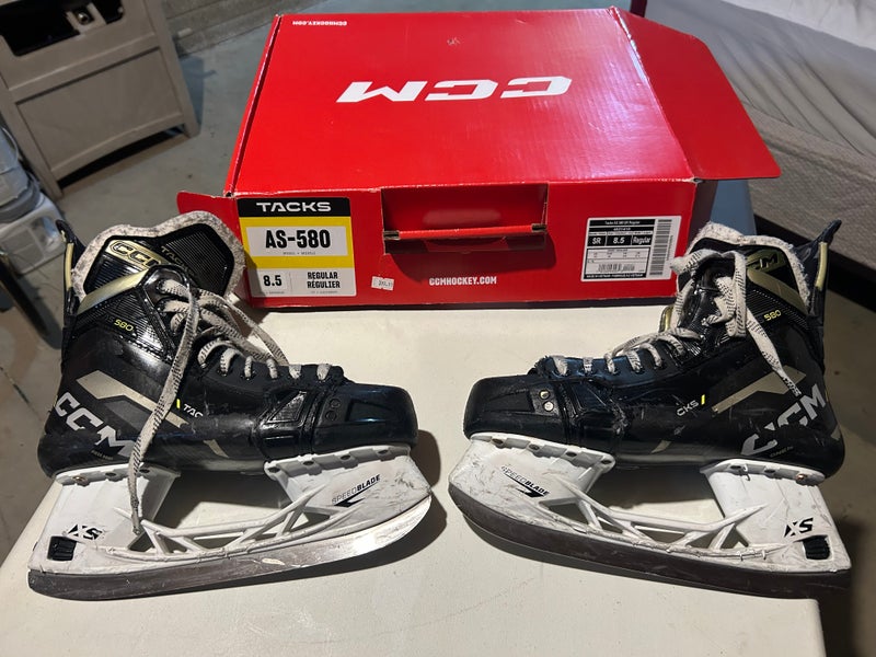 2023 CCM AS-580 Hockey Skates Regular Width 8.5 (Used)