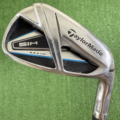 TaylorMade Sim Max 8 Iron KBS Max Stiff Flex 85g Right Handed 36.5