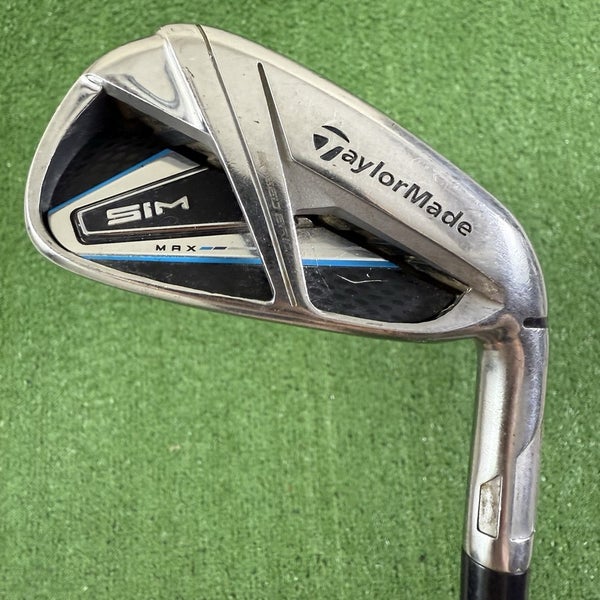 TaylorMade Sim Max 6 Iron KBS Max Stiff Flex 85g Right Handed 37.5