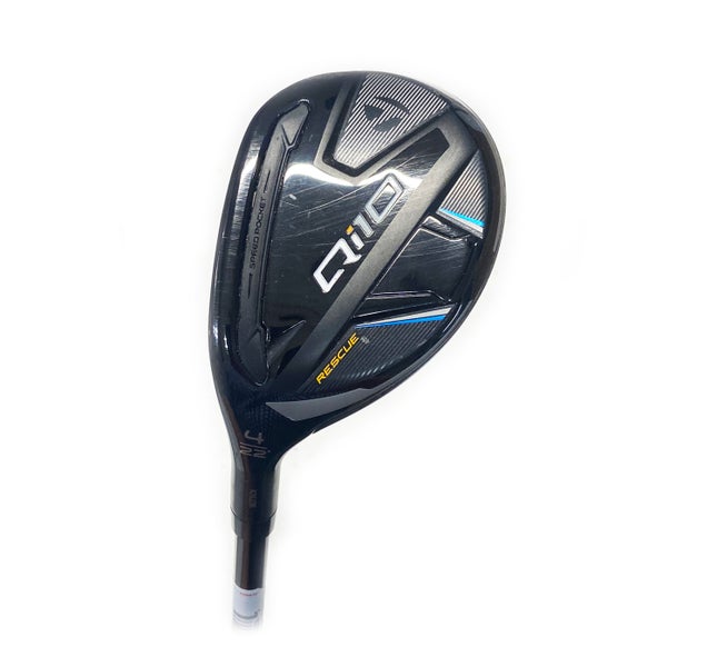 LH TaylorMade Qi10 22* 4 Hybrid/Rescue Graphite Ventus Blue TR 6R Regular Flex