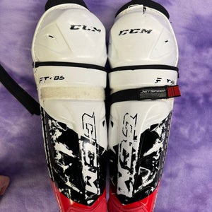 Junior CCM Jetspeed FT485 Shin Pads 12" (Used)