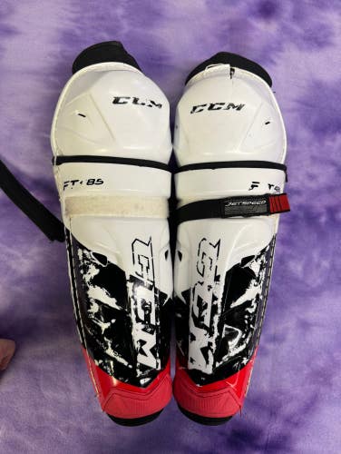 Junior CCM Jetspeed FT485 Shin Pads 12" (Used)