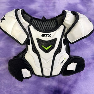 Medium Youth STX Cell IV Shoulder Pads (Used)
