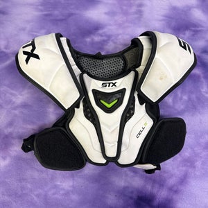 Small Youth STX Cell IV Shoulder Pads (Used)