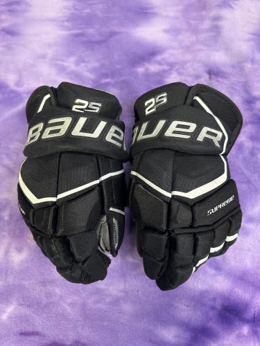 Black Senior Bauer Supreme 2S Gloves 13" (Used)