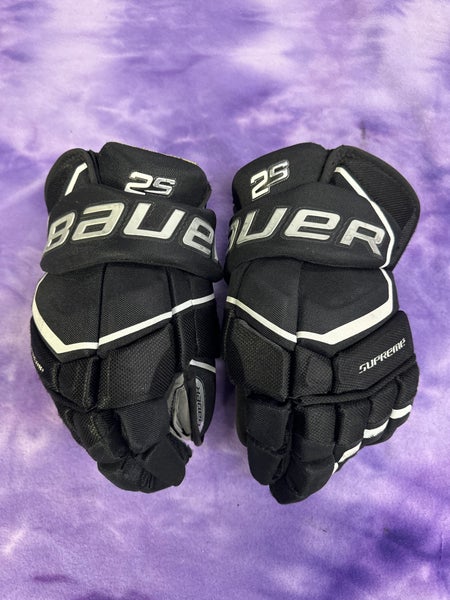 Black Senior Bauer Supreme 2S Gloves 13" (Used)