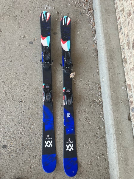 Volkl Bash 86 128 cm All Mountain Skis With Bindings (Used)