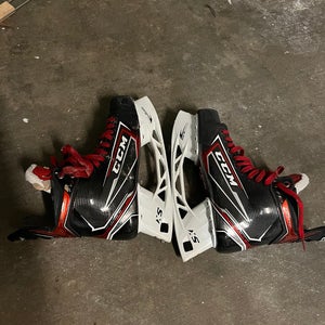 CCM JetSpeed FT2 Hockey Skates Extra Wide Width 11 (Used). Perfect If Need Replacement Left Skate
