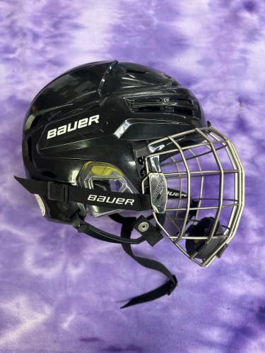 Black Large Bauer IMS 9.0 Helmet (Used)
