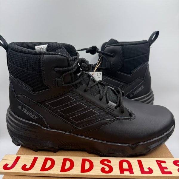 Adidas Terrex Unity Leather Mid Rain.RDY Hiking Boots GZ3325 Waterproof Men’s Sz 11