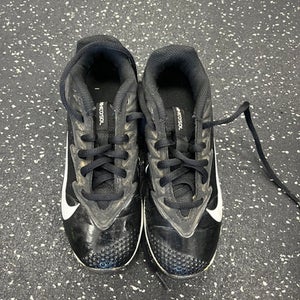 Used Nike VAPOR BB/SB Cleats Black Junior 01 11849-S000030509