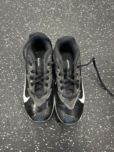 Used Nike VAPOR BB/SB Cleats Black Junior 01 11849-S000030509