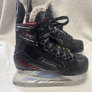 Junior Youth Size 12 Bauer Vapor X SHIFT PRO Ice Hockey Skates.